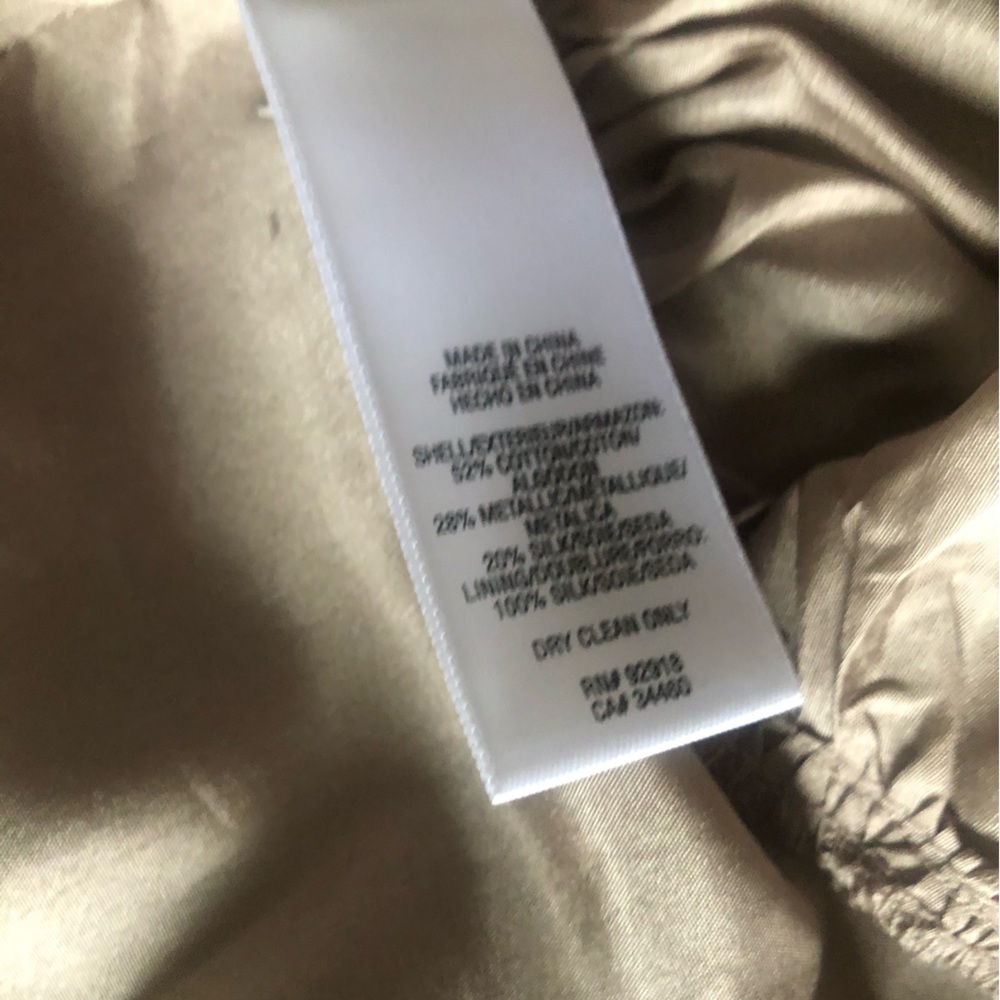 Juicy couture grey and gold metallic y2k mini dress - Picture 10 of 15